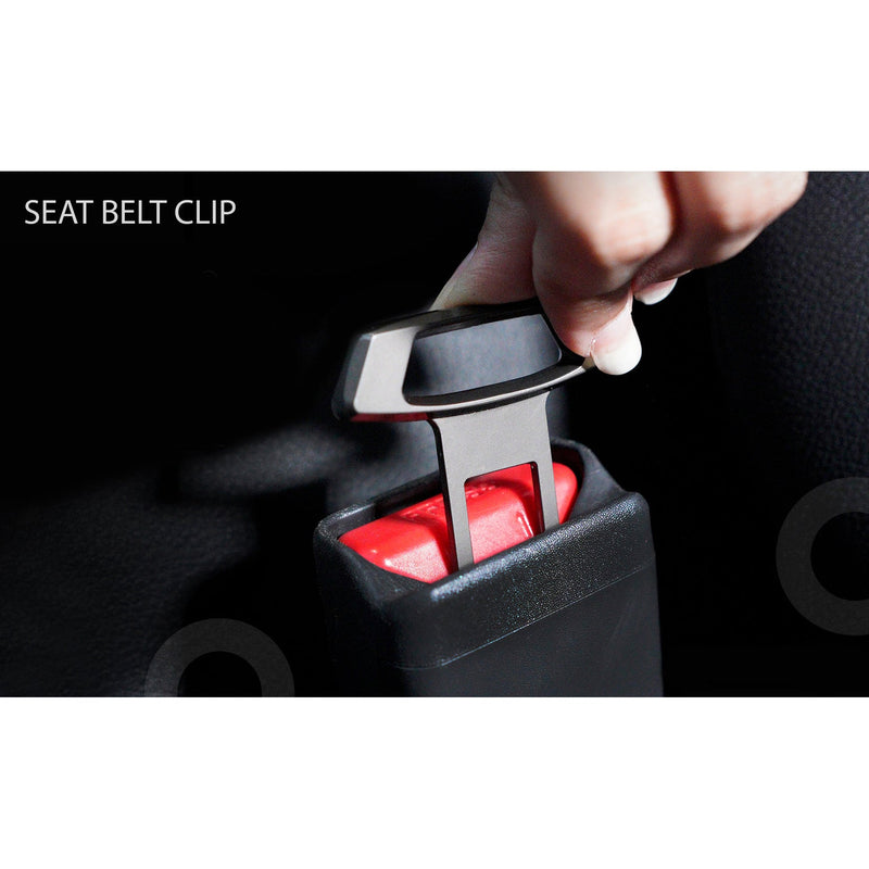4-Pack: Universal Safety Car Clip Seat Safety Accessories for Most Vehicle, Seat Belts Kit for Cars Automotive - DailySale
