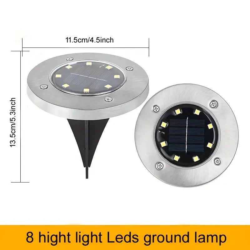 4-Pack: Waterproof Solar Garden Lights Outdoor Lighting - DailySale