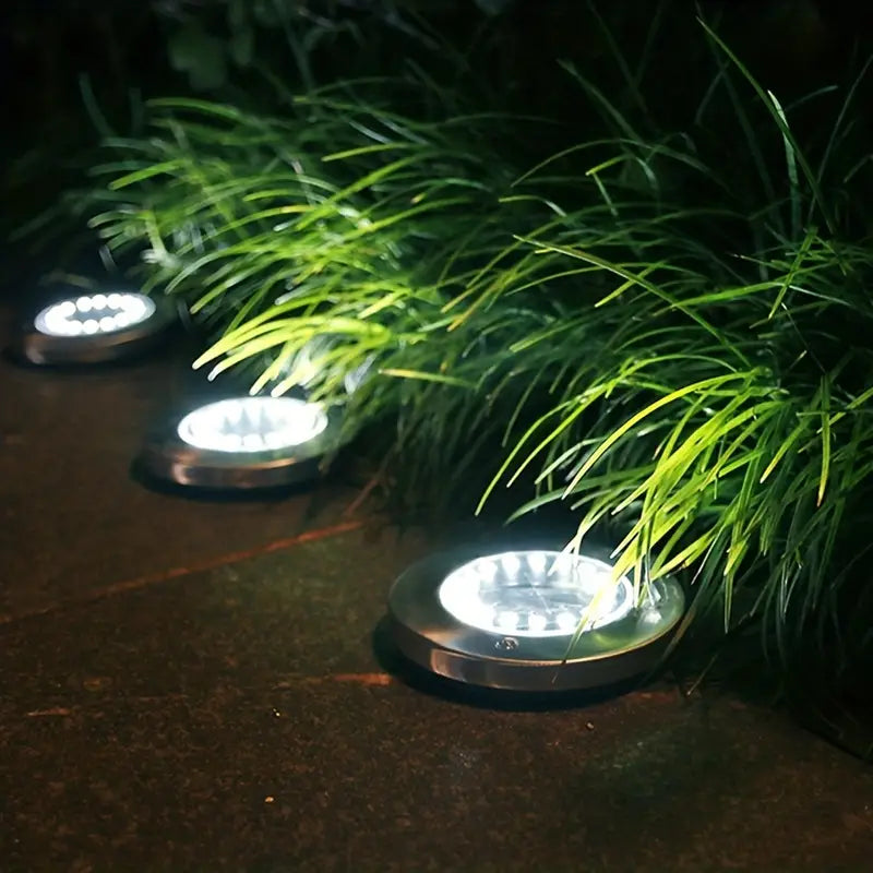 4-Pack: Waterproof Solar Garden Lights Outdoor Lighting - DailySale