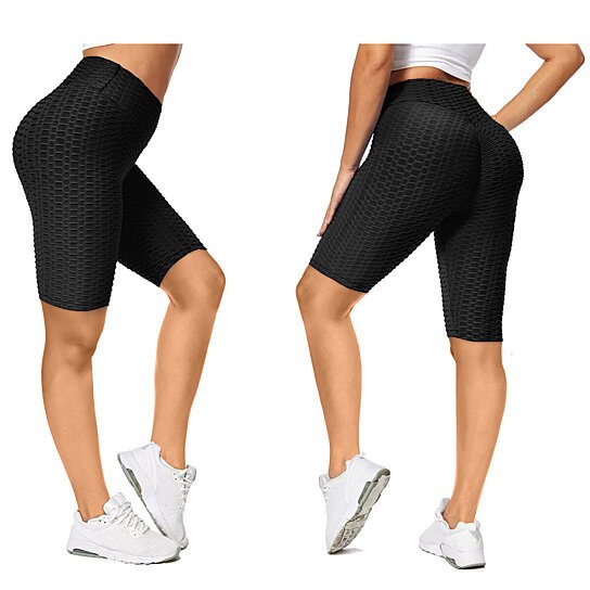 4-Pack Women's Butt Lifting Biker Shorts (Anti-Cellulite) Women's Bottoms - DailySale
