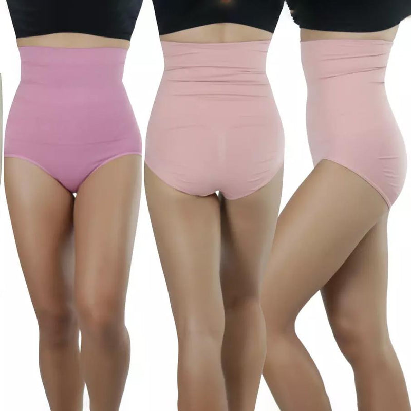 4-Pack: Women's Shaping High-Waisted Compression Briefs Women's Clothing - DailySale