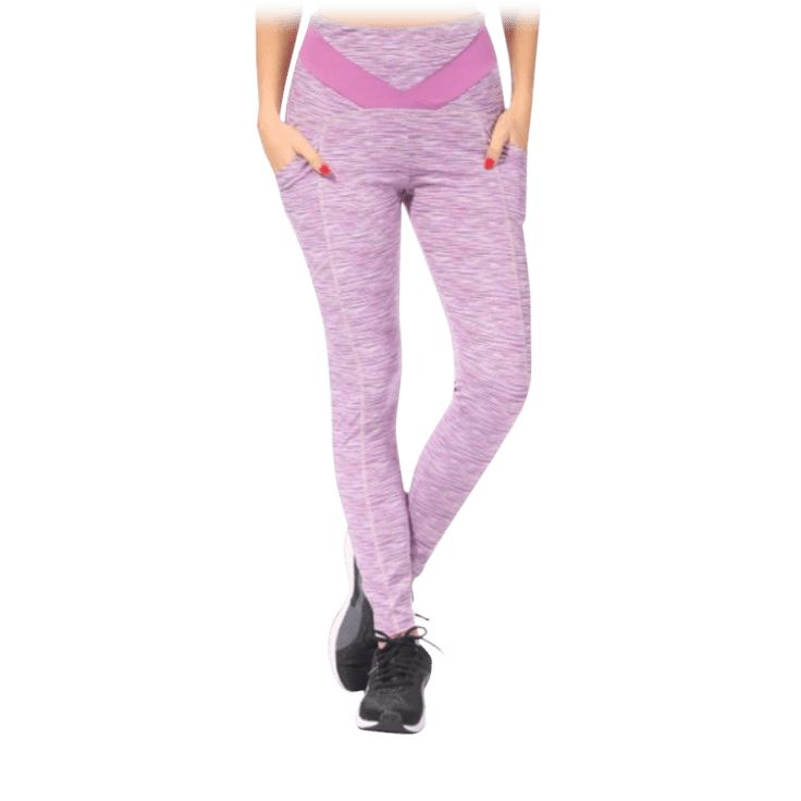 4-Pack: Women's Tummy Control Active Leggings with Pockets