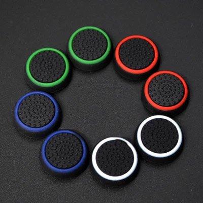 4-Pairs: Silicone Cap Joystick Thumb Grip Protect Cover for Ps3 Ps4 Xbox 360 Xbox One Wii U Game Controllers Video Games & Consoles - DailySale