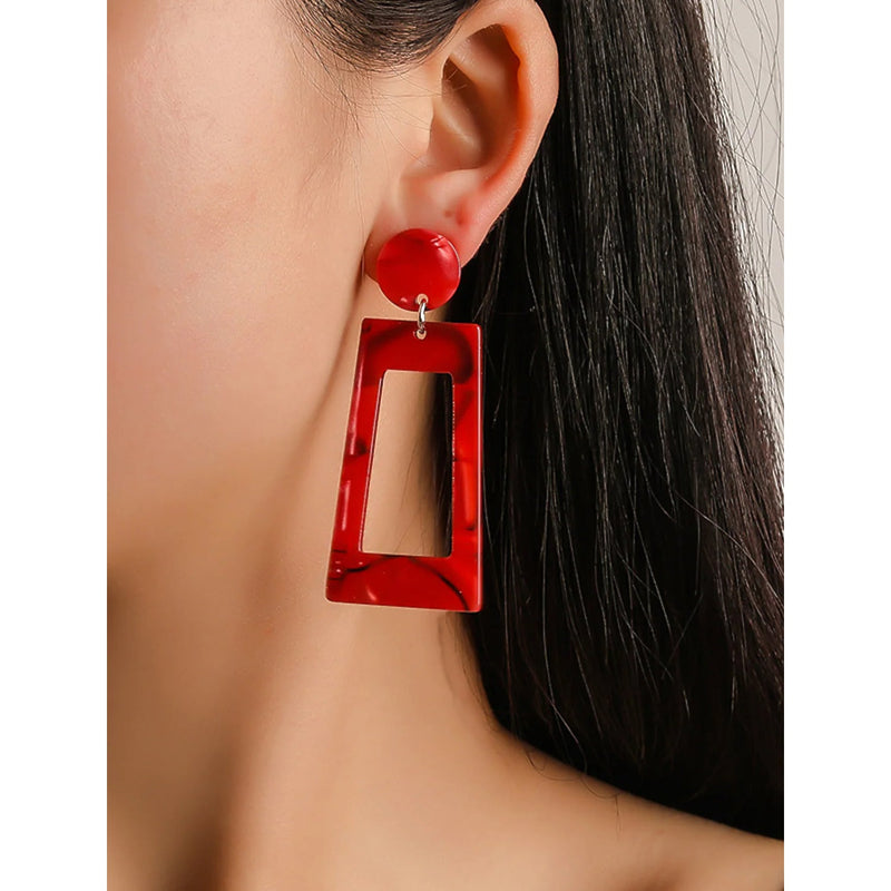 4-Pairs: Women's Drop Earring Pendants Earrings - DailySale