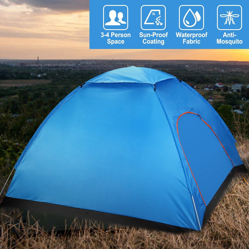 4 Persons Camping Waterproof Tent Sports & Outdoors - DailySale