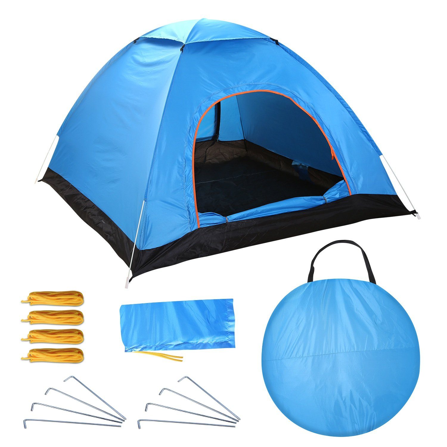 4 Persons Camping Waterproof Tent Sports & Outdoors - DailySale