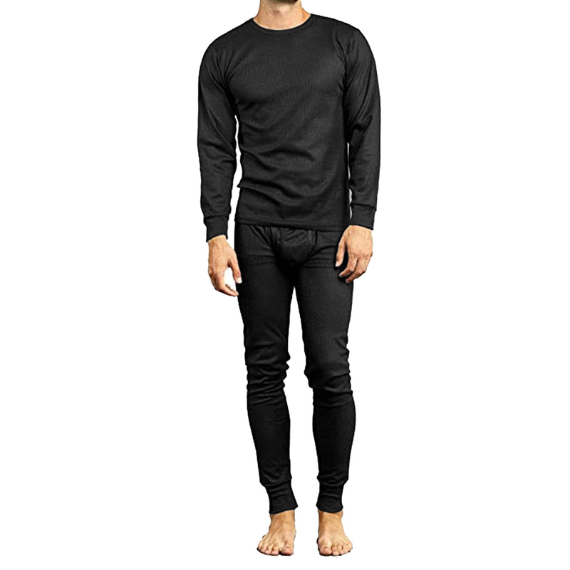4-Piece: Assorted Lightweight Thermal Set Of Both A Thermal Top And Bottom (2-Full Sets) Men's Bottoms - DailySale