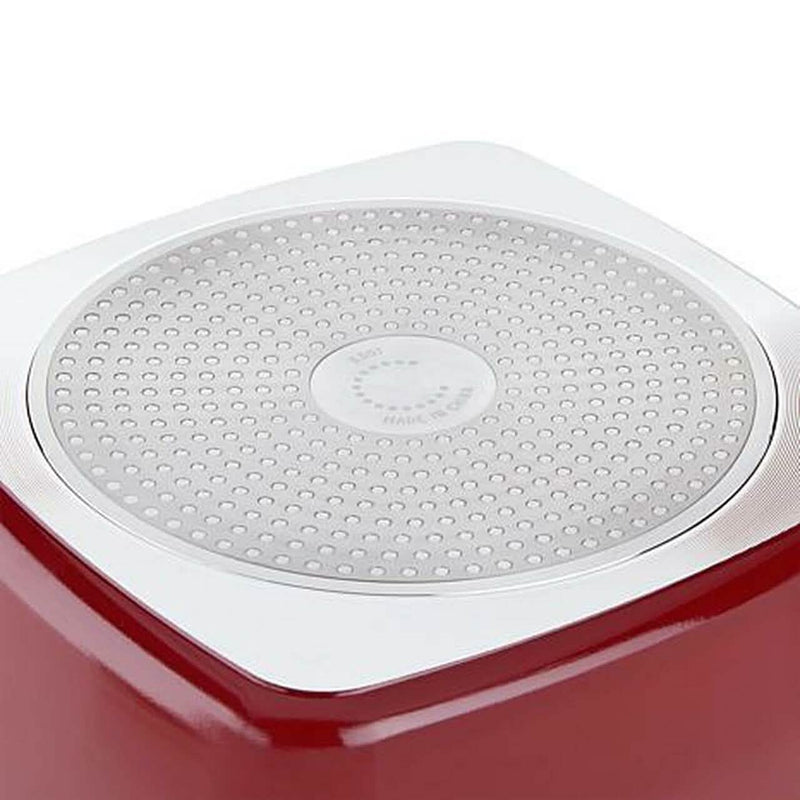 4-Piece: Curtis Stone Dura-Pan Chef's Square Saute Set Kitchen & Dining - DailySale