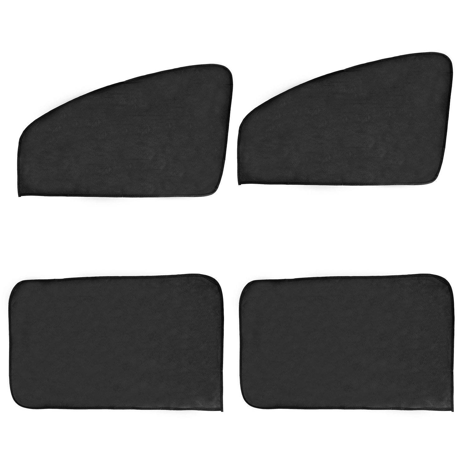 4-Piece: Front Rear Car Window Magnet Covers Automotive - DailySale