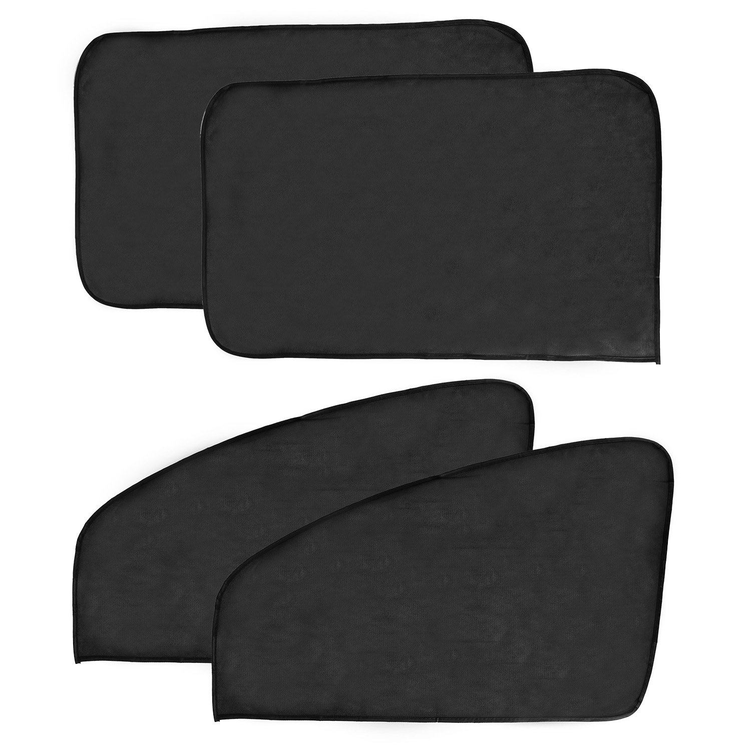 4-Piece: Front Rear Car Window Magnet Covers Automotive - DailySale