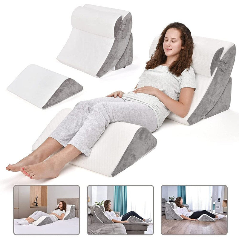 Abco Tech Memory Foam Knee Pillow with Washable Cover & Storage Bag