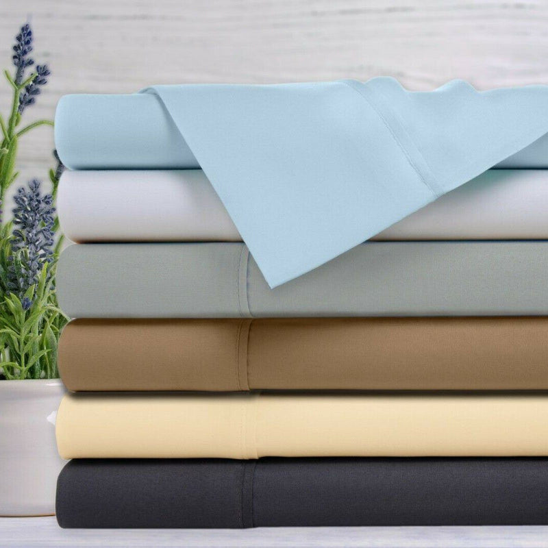 4-Piece Set: Bamboo Lavender Infused Scented Sheet Set in assorted colors, available at Dailysale