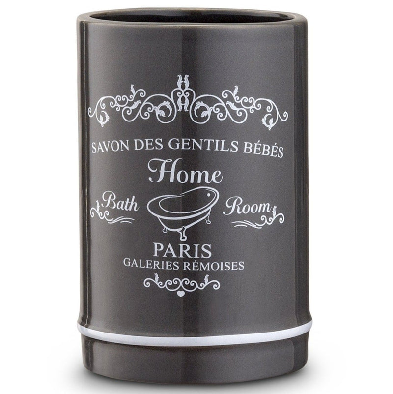 4 Piece Set: Home Basics Paris Collection Bathroom Accessories - Assorted Colors Home Essentials - DailySale