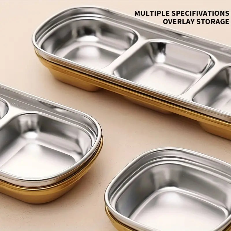 4-Piece Set: Stainless Steel Sauce Dish Kitchen Tools & Gadgets - DailySale