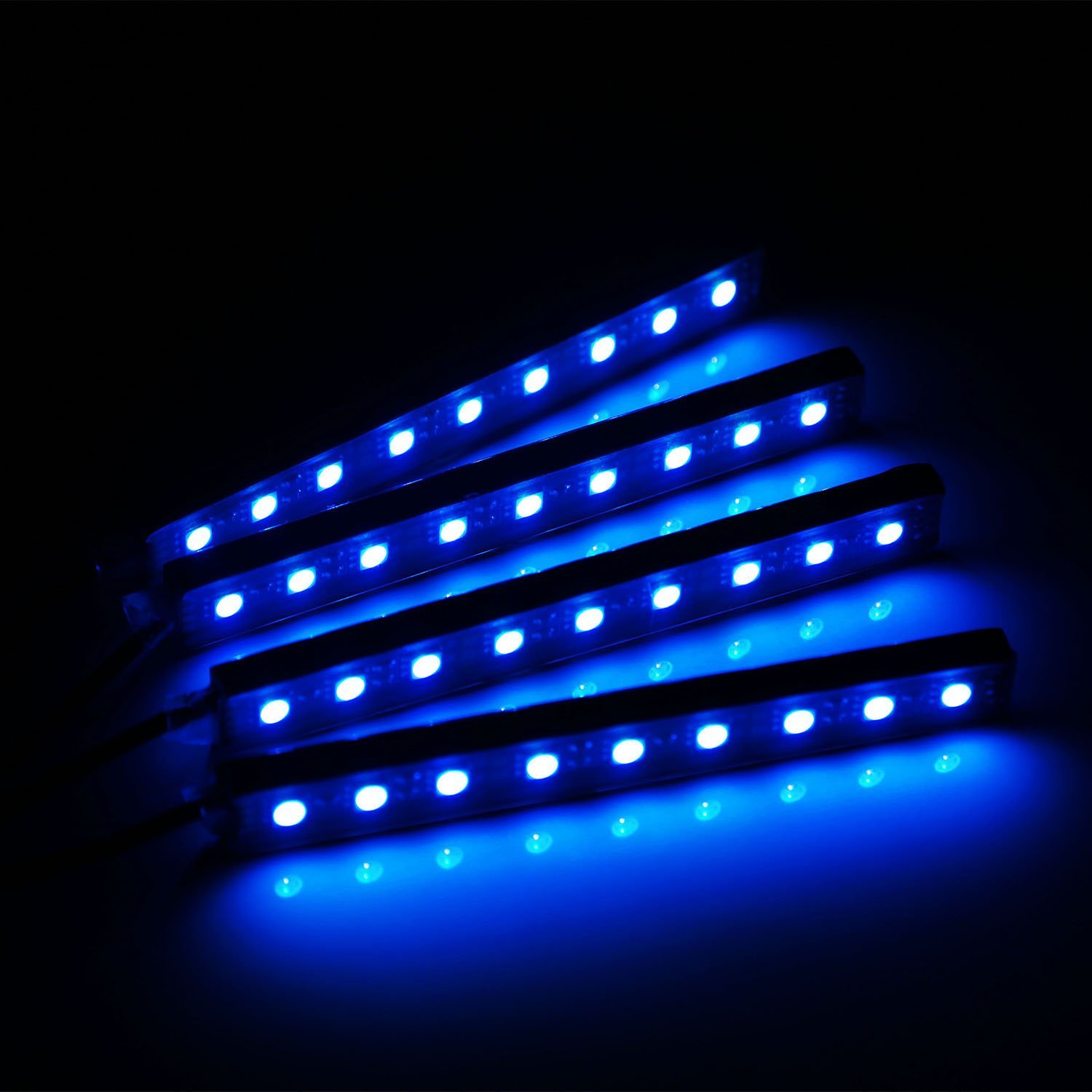 4-Pieces: 36 LEDs 12V Car Atmosphere Light Strip Automotive - DailySale