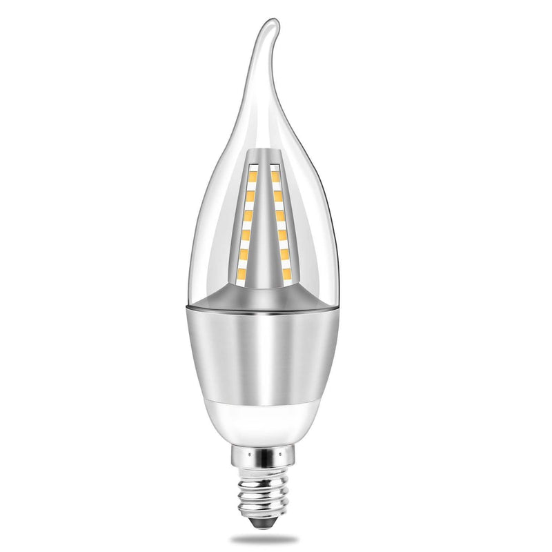 4-Pieces: 5W E12 Candelaria Bulbs Indoor Lighting - DailySale