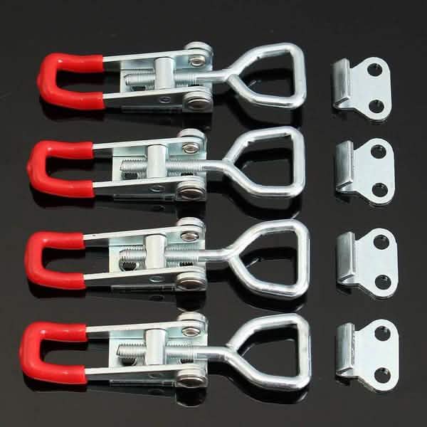4-Pieces: Adjustable Cabinet Boxes Lever Handle Clamp Everything Else - DailySale