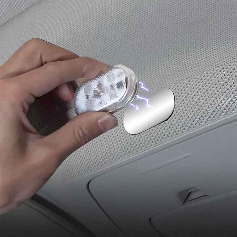 4-Pieces: Cordless Car Interior Light USB Rechargeable Automotive - DailySale
