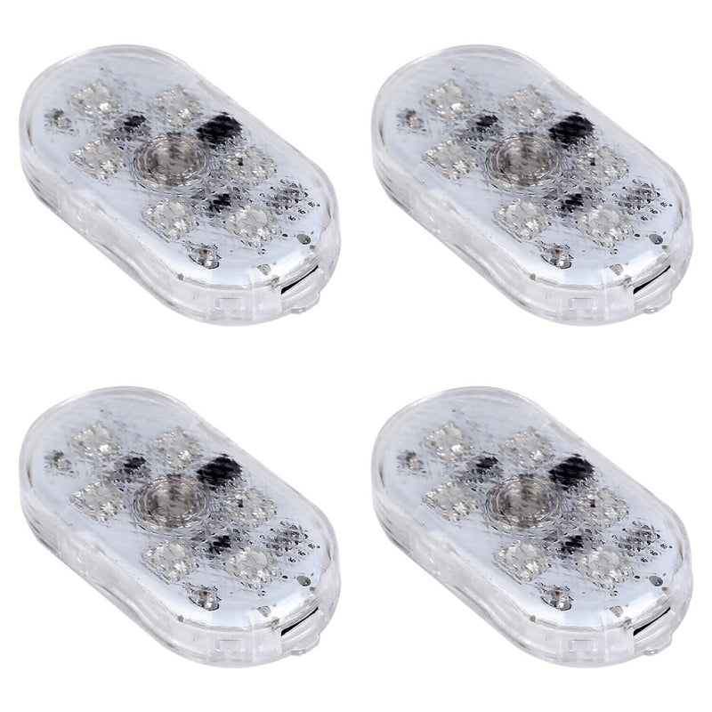 4-Pieces: Cordless Car Interior Light USB Rechargeable Automotive - DailySale