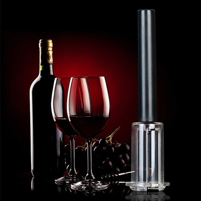 4-Pieces Set: Air Pump Wine Bottle Opener Wine & Dining - DailySale