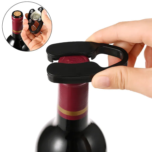 4-Pieces Set: Air Pump Wine Bottle Opener Wine & Dining - DailySale