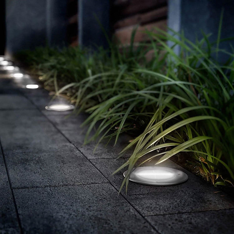 4-Pieces: Solar Waterproof Ground Light Lighting & Decor - DailySale