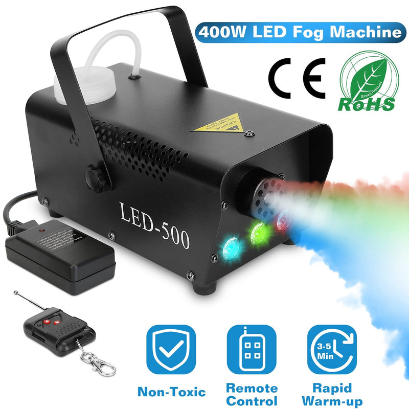 400W RGB LED Fog Machine Everything Else - DailySale