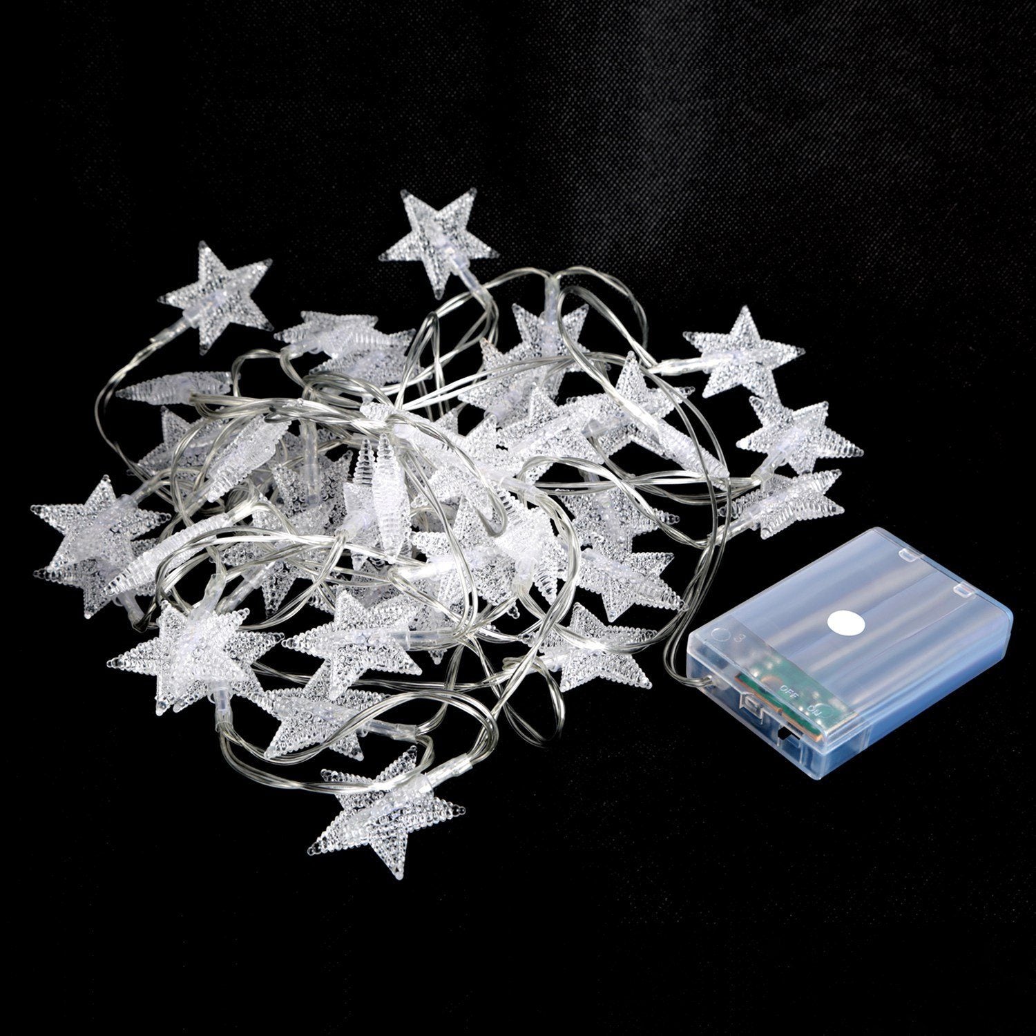 40LEDS 13.12FT Star Fairy Lights Outdoor Lighting - DailySale