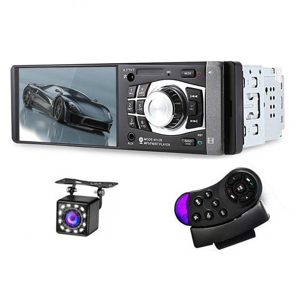4.1" Bluetooth Car MP5 Player Automotive 12 LED Camera - DailySale