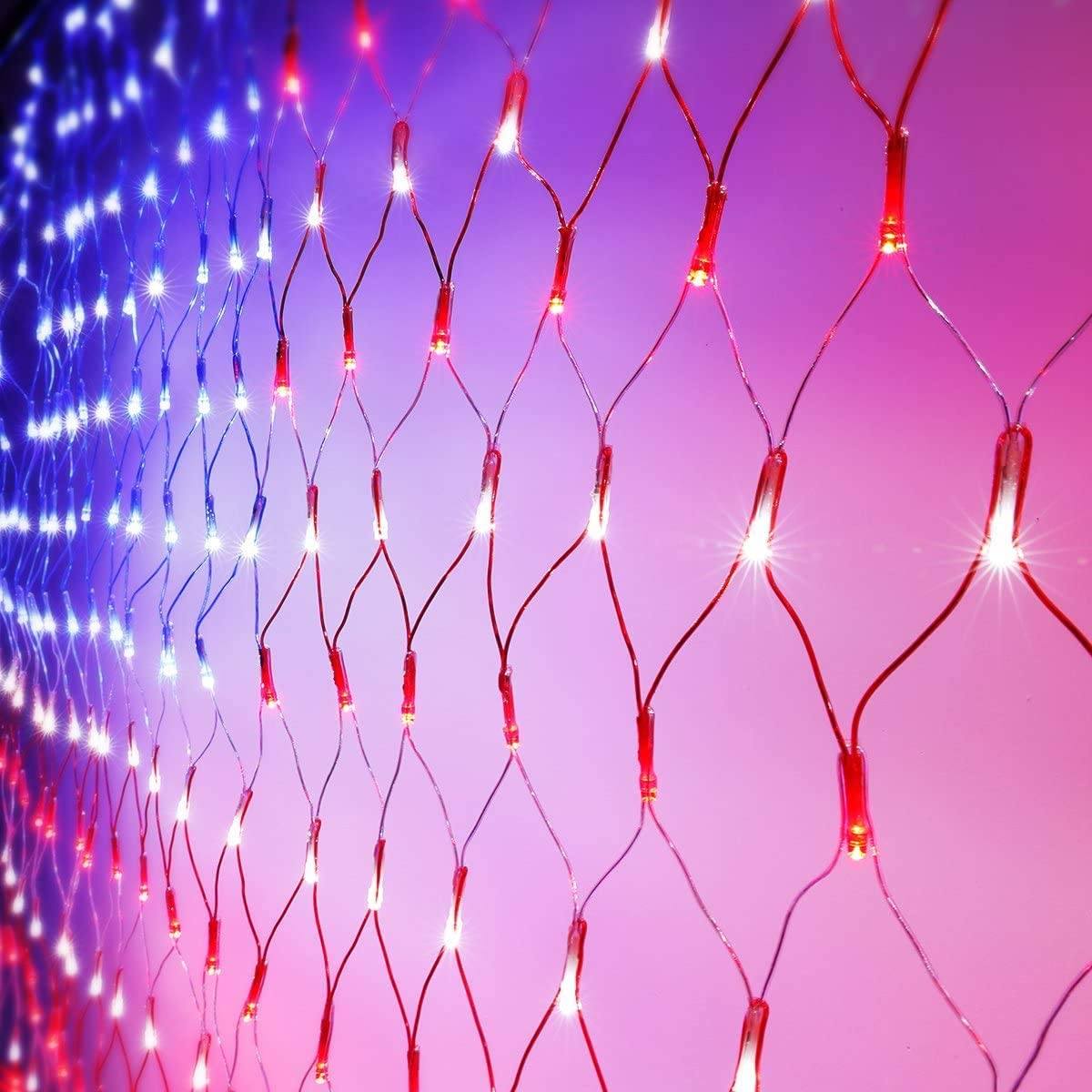 420 LED American Advanced Flag String Lights String & Fairy Lights - DailySale