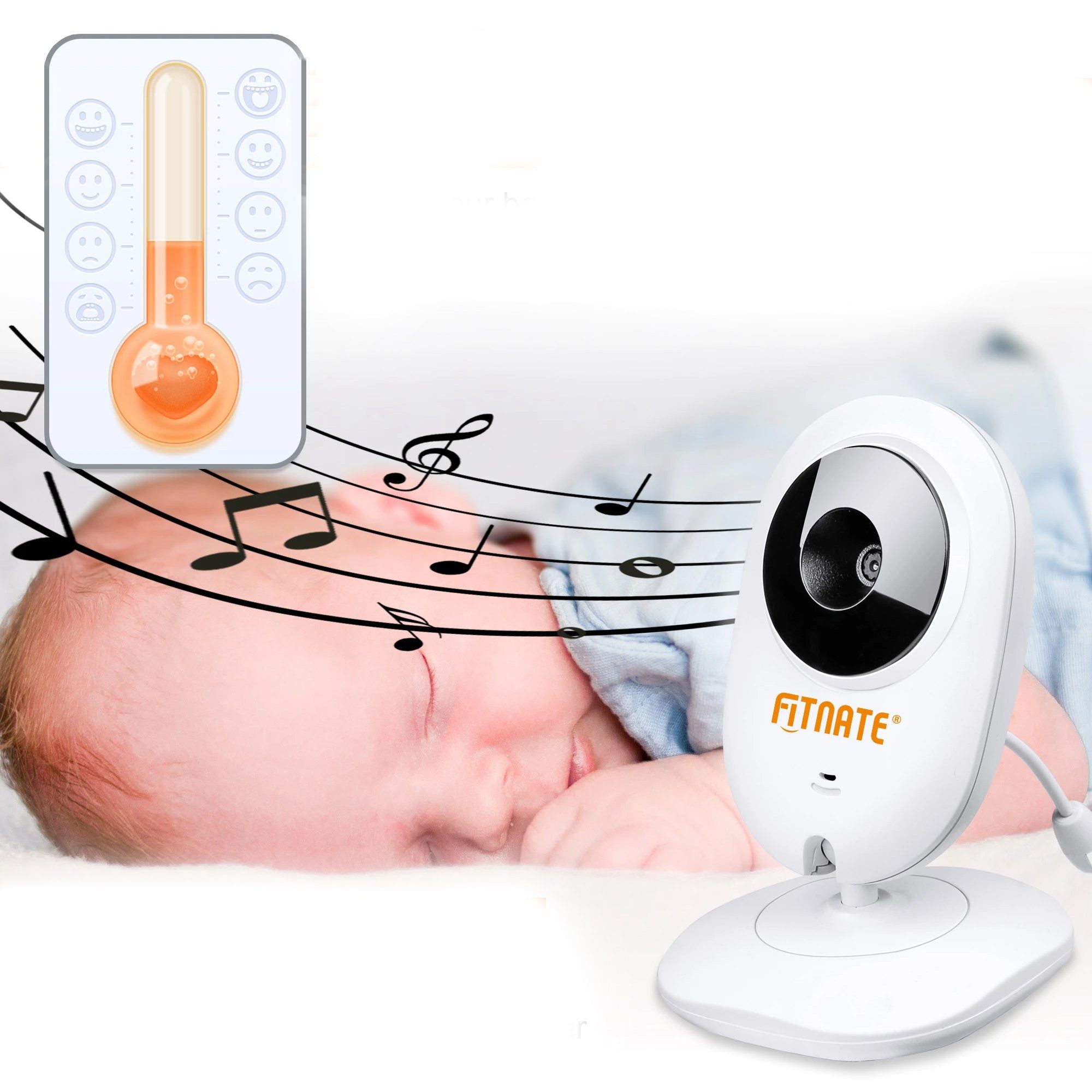 4.3" Baby Monitor 2.4Ghz Wireless Camera Video 2-Way Talk Baby - DailySale