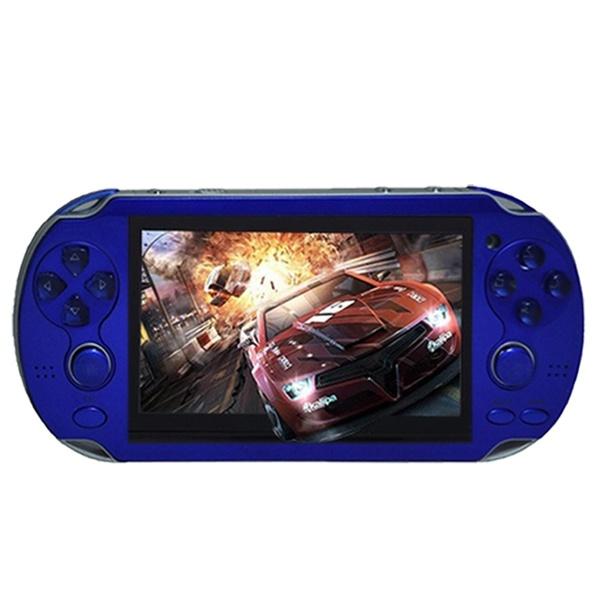 4.3 inch Game Console 3000 Games Built-in Video Camera Retro Video Games & Consoles Blue - DailySale