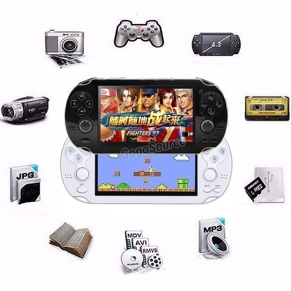 4.3 inch Game Console 3000 Games Built-in Video Camera Retro Video Games & Consoles - DailySale