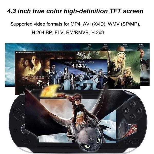 4.3 inch Game Console 3000 Games Built-in Video Camera Retro Video Games & Consoles - DailySale