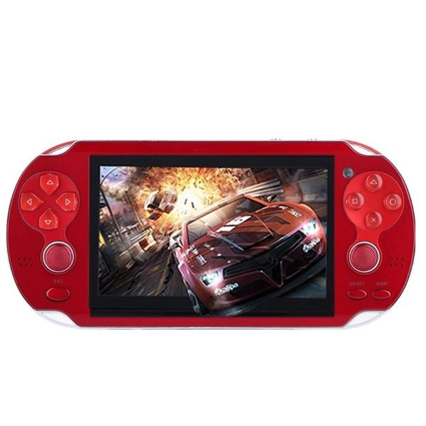 4.3 inch Game Console 3000 Games Built-in Video Camera Retro Video Games & Consoles Red - DailySale