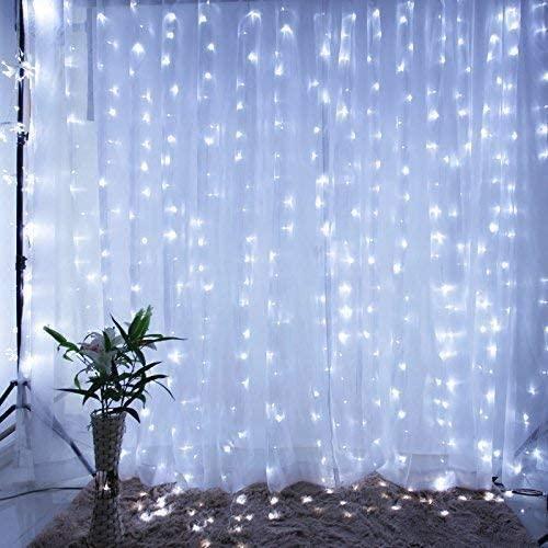 448 LED 6.6 x 19.6 Ft. LED Curtain Lights with 8 Light Modes and Memory Function Lighting & Decor - DailySale