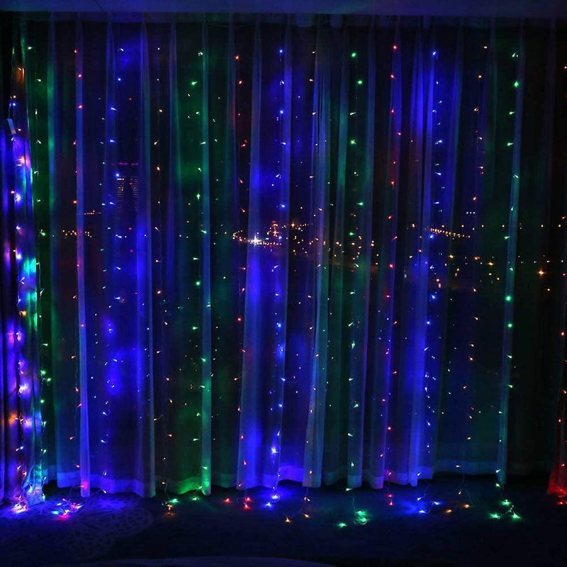 448 LED RGB Multi-color Waterproof String Fairy Curtain Lights Lighting & Decor - DailySale