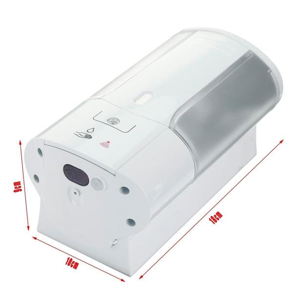 450mL Wall Mounted Automatic Infrared Sensor Hand-Free Soap Dispenser Bath - DailySale