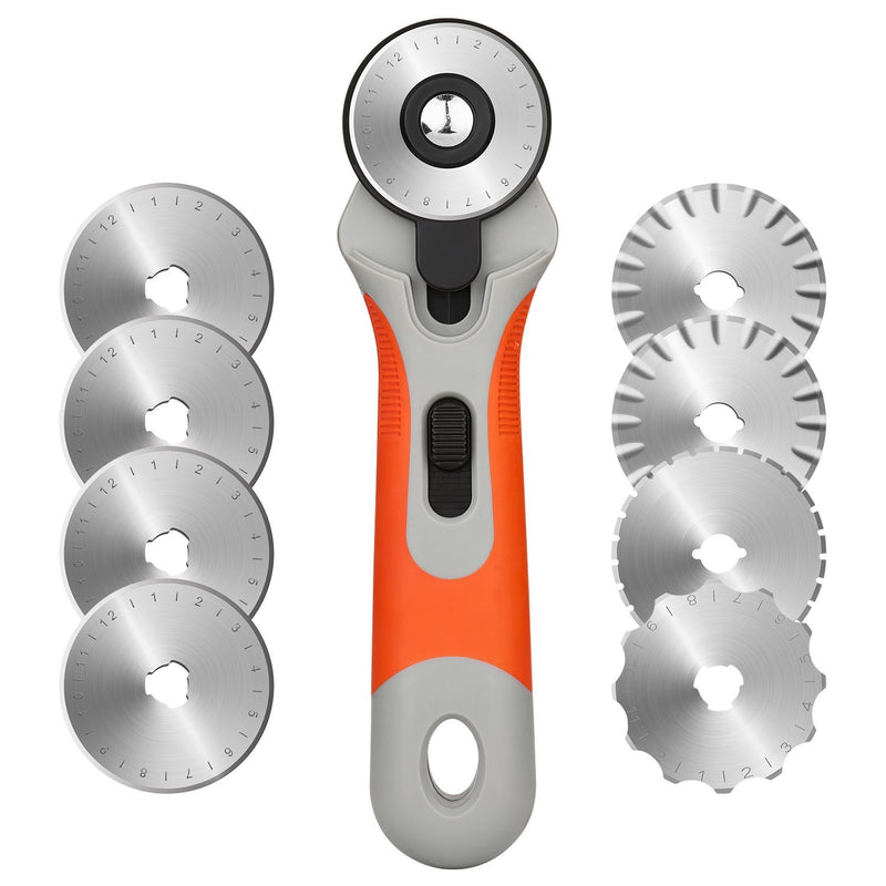 45mm Rotary Cutter Set with 8 Replacement Blades Everything Else - DailySale