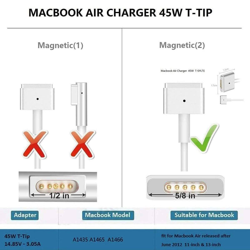 45W Magnetic T-Type Charger Computer Accessories - DailySale