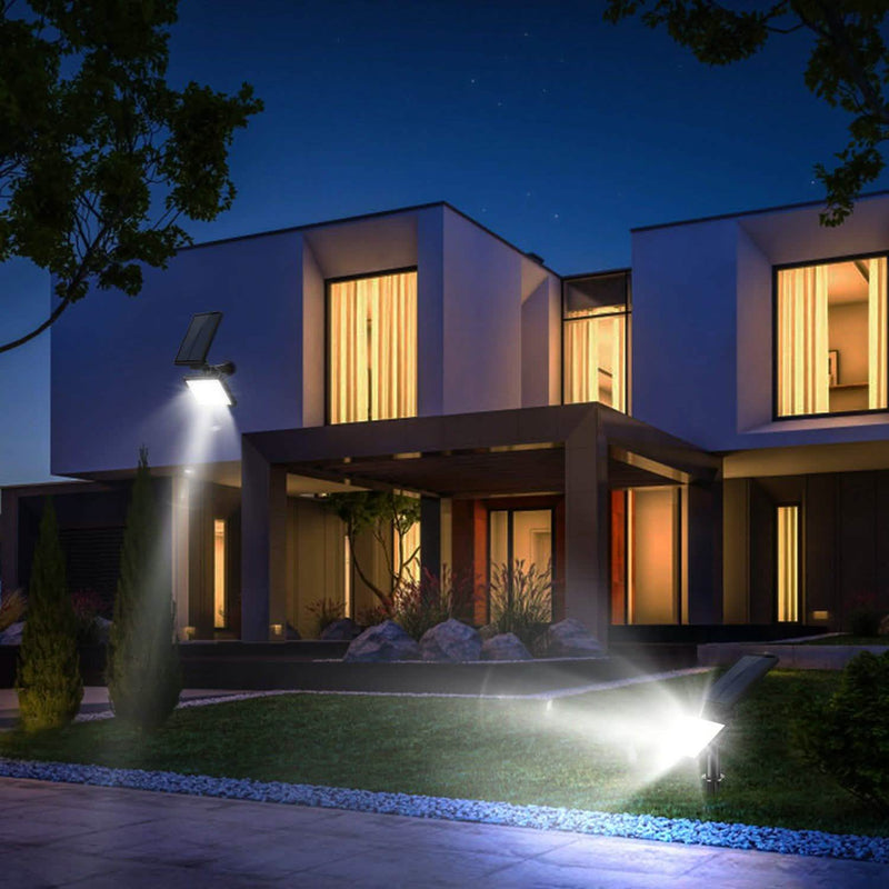 48 LED Solar Spotlight Outdoor Lighting & Decor - DailySale