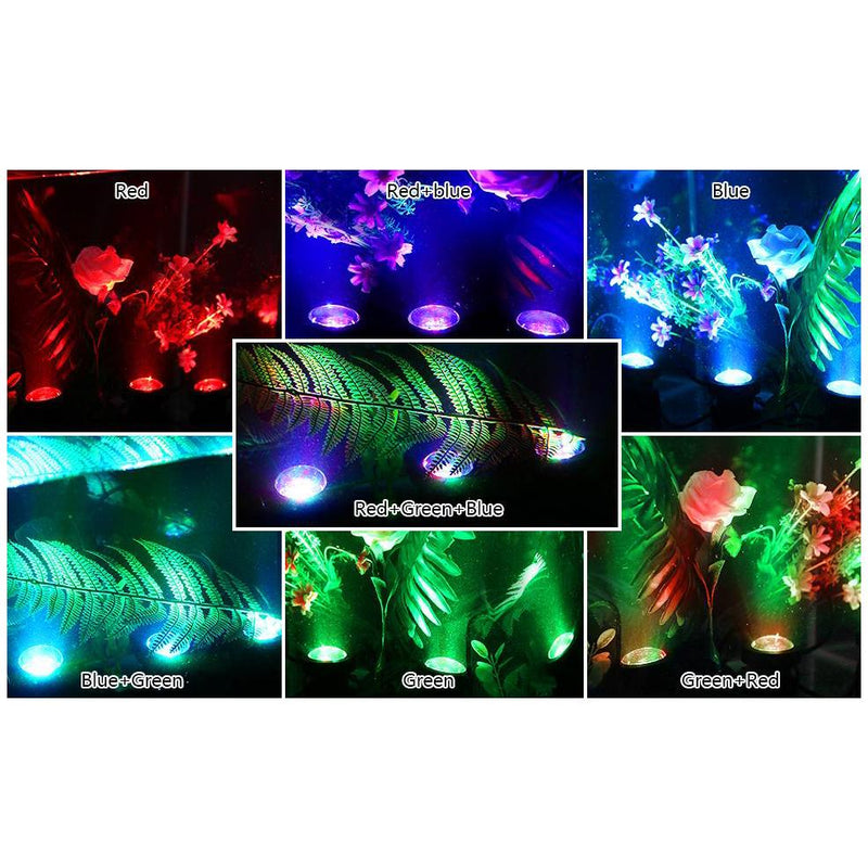 48 LED Waterproof Underwater Spotlight Lights Submersible Lamp Lighting & Decor - DailySale