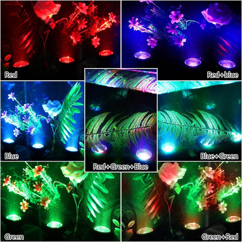 48 LED Waterproof Underwater Spotlight Lights Submersible Lamp Lighting & Decor - DailySale