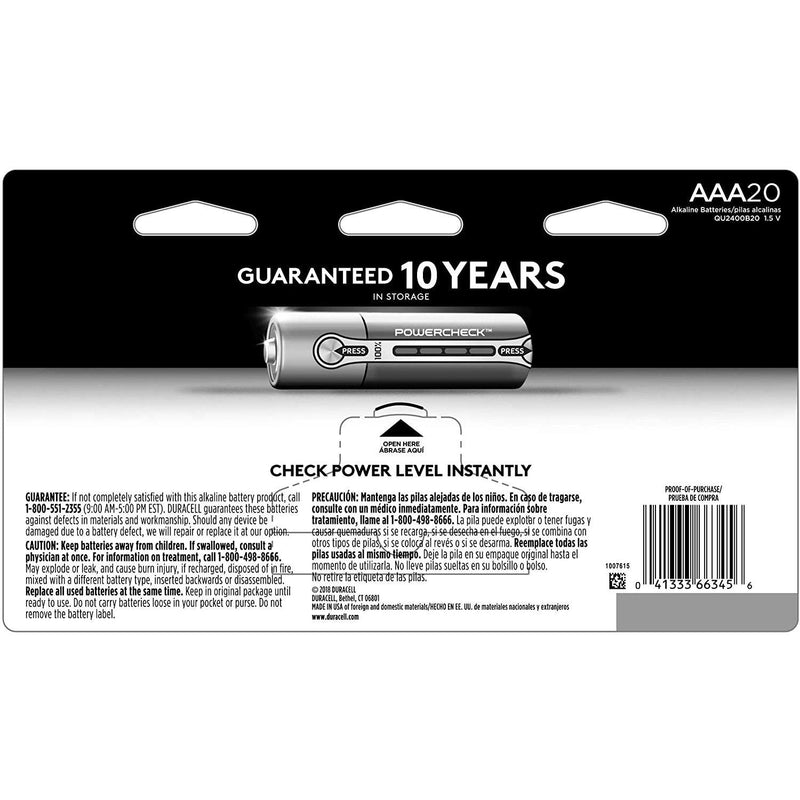 48-Pack: Duracell - Quantum AAA Alkaline Batteries Gadgets & Accessories - DailySale
