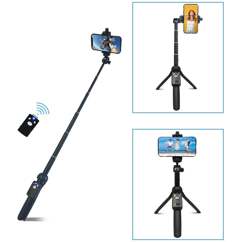 48" Portable Selfie Stick and Tripod Mobile Accessories - DailySale