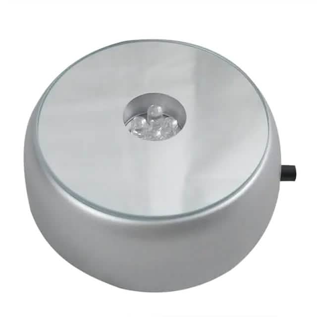 4LEDs Illuminated Base Lamp Furniture & Decor White - DailySale