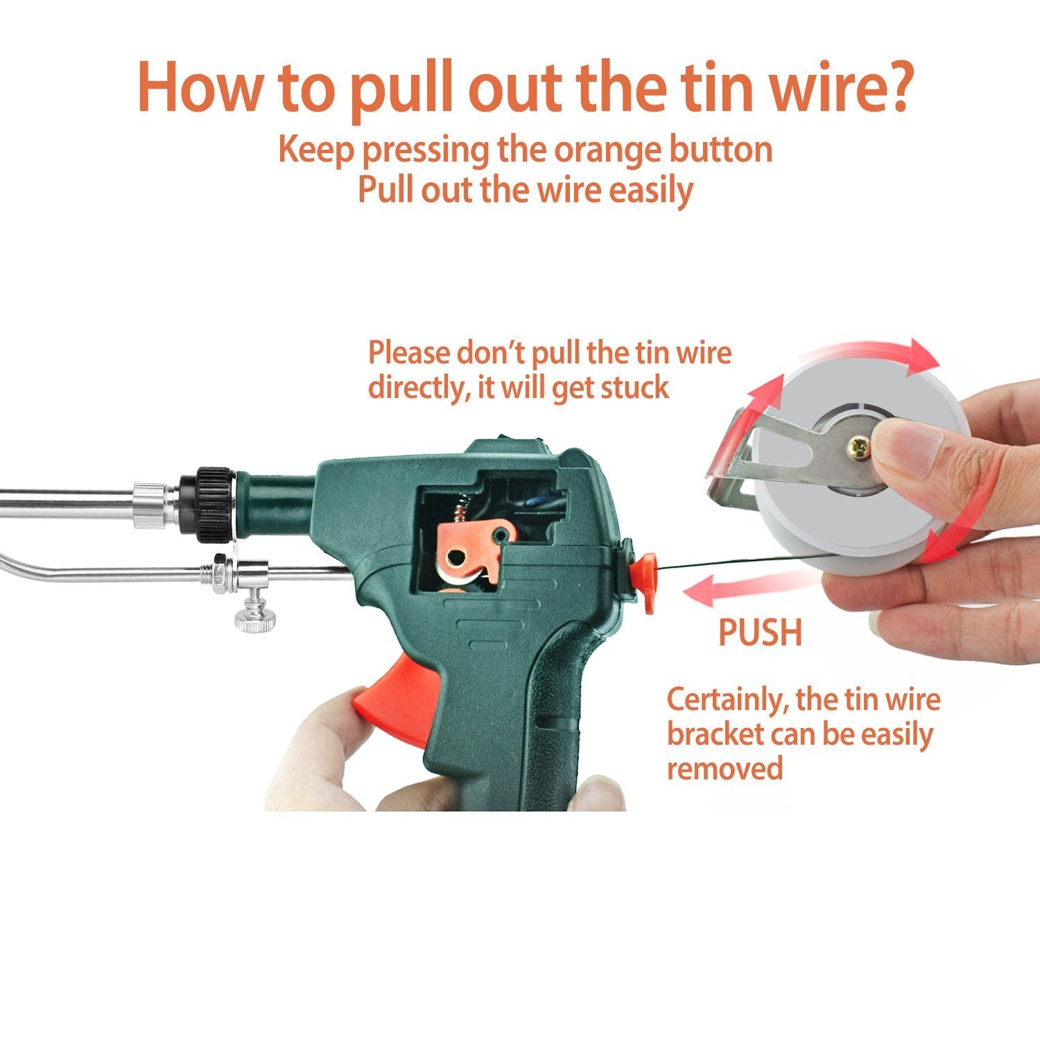 5-in-1 Automatic Hand-Held Soldering Iron Gun Kit Home Improvement - DailySale