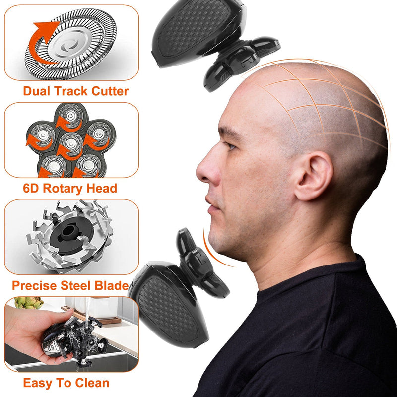5-in-1 Electric Razor For Bald Men Men's Grooming - DailySale