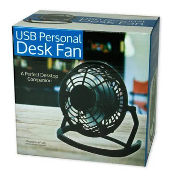 5-Inch USB Personal Desk Fan Household Appliances - DailySale