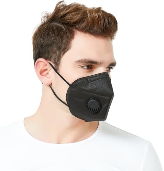 5 Layers KN95 Face Mask with Breathing Valve Face Masks & PPE - DailySale